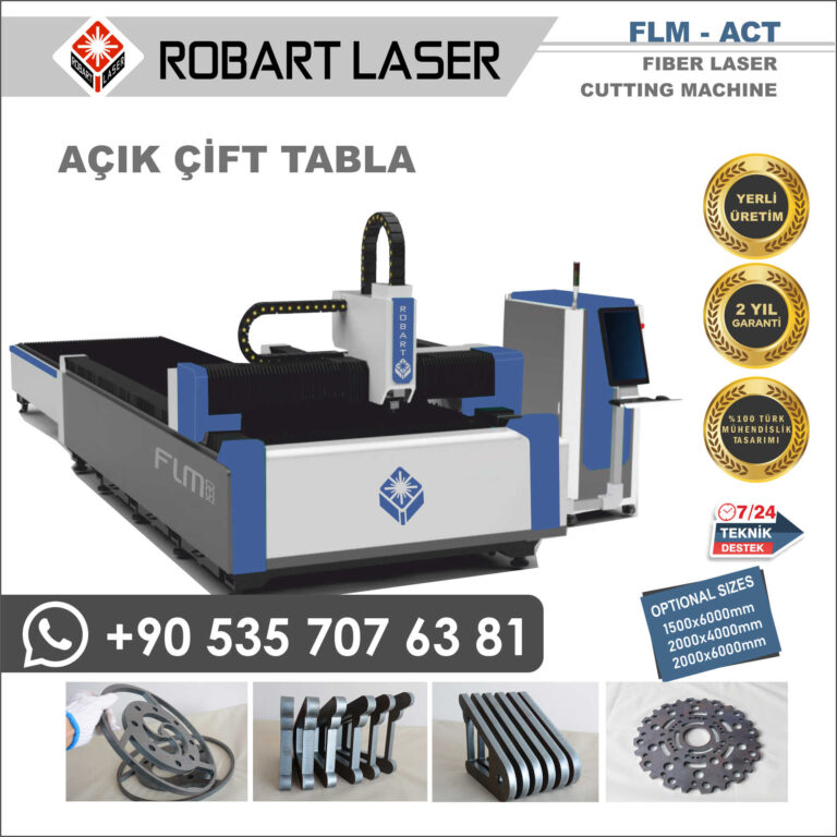 Flm Act A K Ift Tabla Robart Lazer Kesim Makinalar Metal