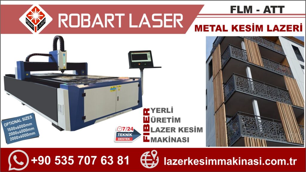 fiber Lazer Kesim Makinesi , Metal Lezer Kesim